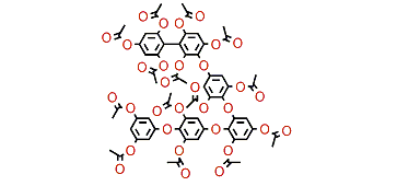 Fucotetraphlorethol A tetradecaacetate